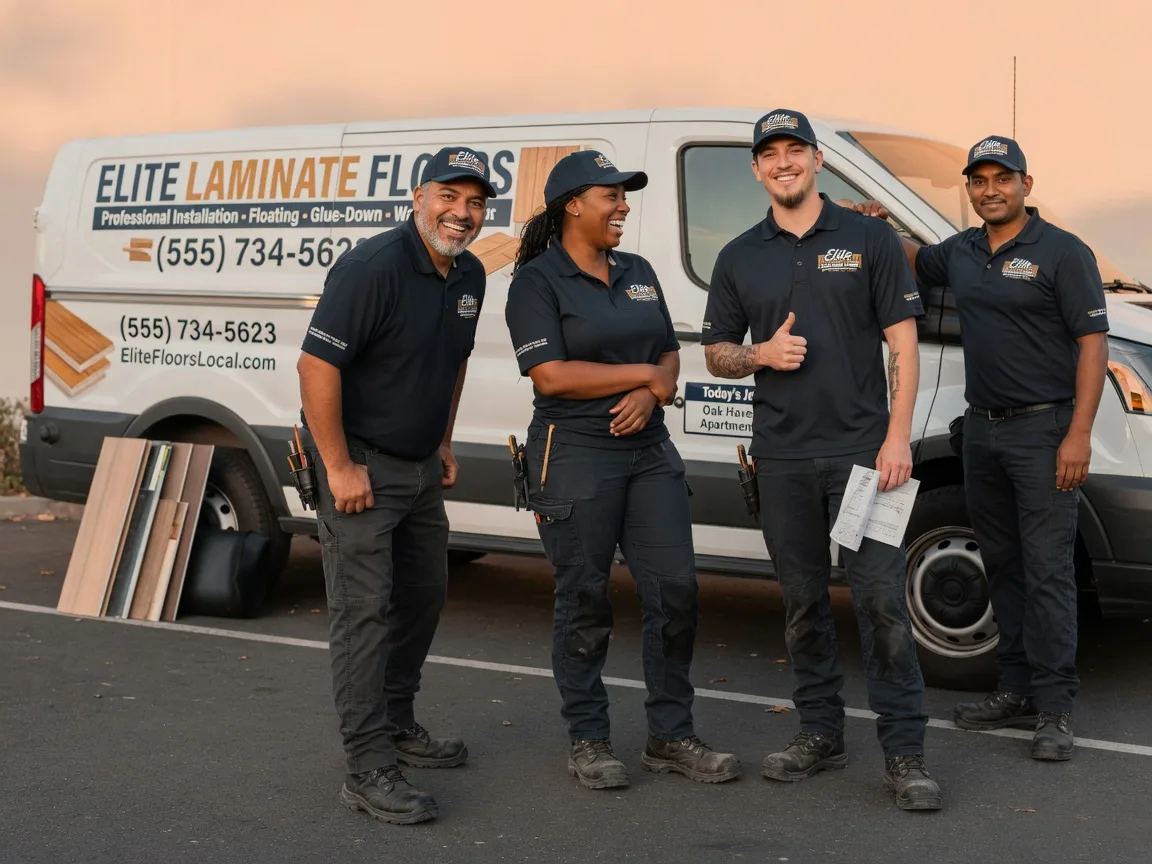 Laminate flooring installation company in Milnor, ND